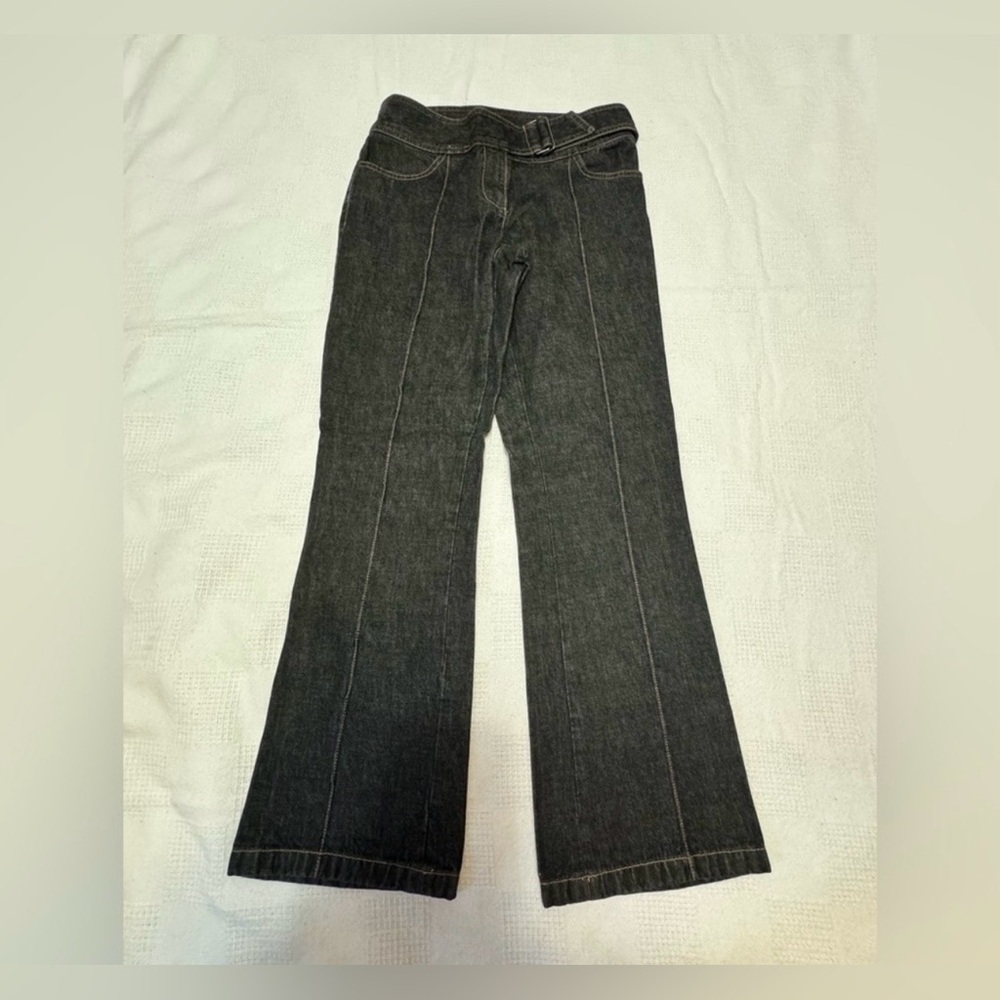 Kenneth Cole Dark Gray Flare Jeans Size 2P”
